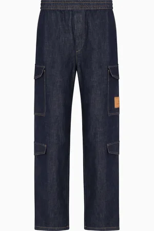 Armani Exchange Denim Cargo Jeans