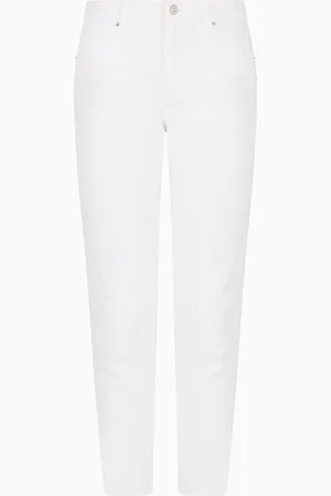 Armani Exchange J01 super skinny jeans with Chinese New Year embroidery