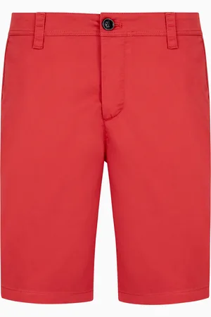 Armani Exchange Bermuda shorts in satin stretch fabric