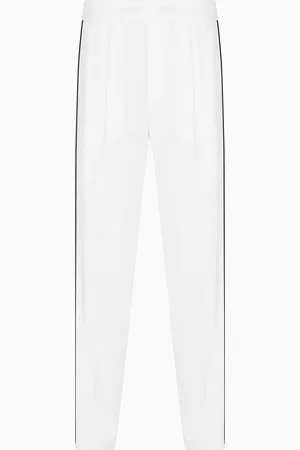 Armani Exchange Regular fit trousers with contrasting band