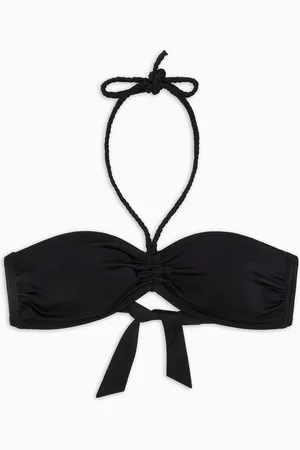 Armani Exchange ASV Fabric Bandeau Bikini Top