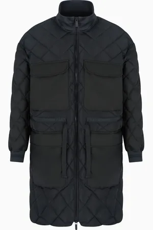 Armani Exchange Quilted jacket with max pockets