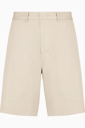 Armani Exchange Cotton twill Bermuda shorts
