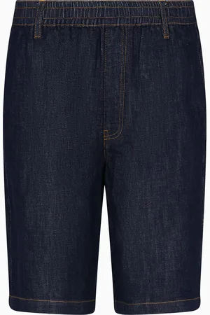 Armani Exchange Stretch denim Bermuda shorts