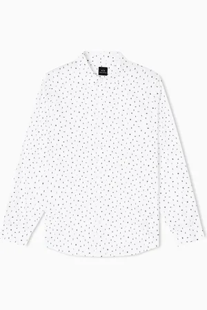 Armani Exchange Regular fit shirt with lettering logo