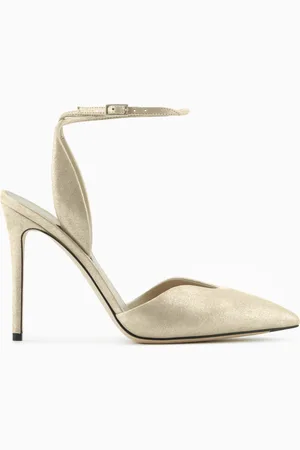 Giorgio Armani Liquid suede court shoes