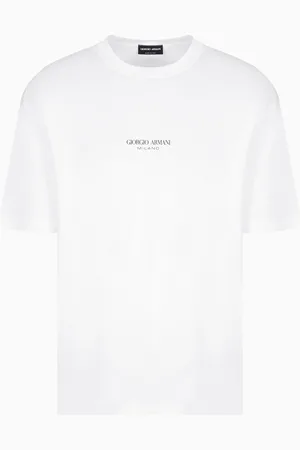 Giorgio Armani Cotton interlock crew-neck T-shirt