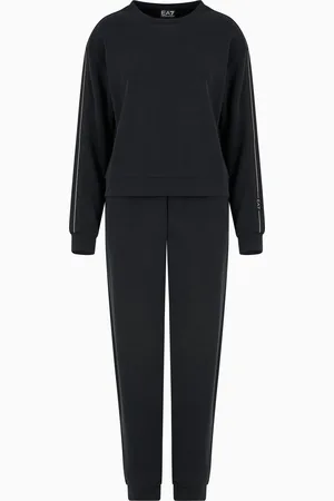 EA7 Logo Series stretch modal blend tracksuit