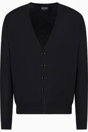 Giorgio Armani Virgin-wool cardigan with buttons