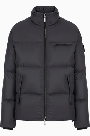 Giorgio Armani Bomber jacket with goose-down padding ASV