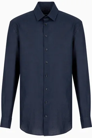 Giorgio Armani Regular-fit shirt in linen