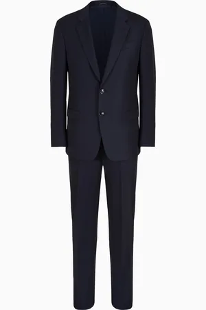 Giorgio Armani Single-breasted, water-repellent wool suit from the Soft line