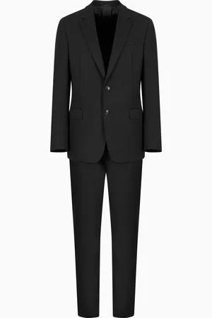 Giorgio Armani Single-breasted, water-repellent wool suit from the Soft line