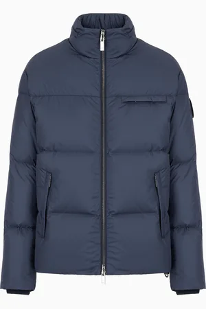 Giorgio Armani Bomber jacket with goose-down padding ASV