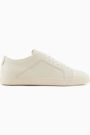 Giorgio Armani Nappa-leather sneakers