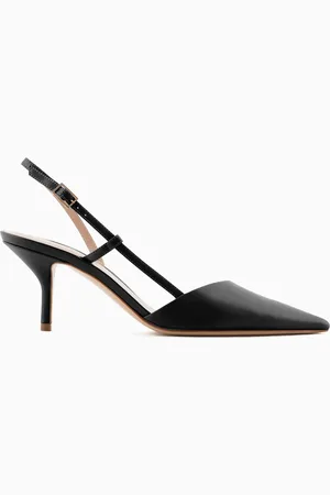 Giorgio Armani Leather slingbacks