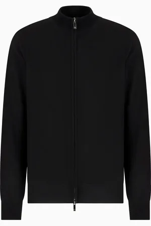 Giorgio Armani Zipped cardigan in cashmere