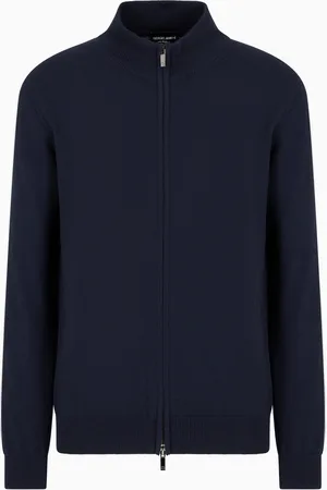 Giorgio Armani Zipped cardigan in cashmere