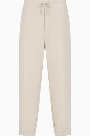 Emporio Armani ASV Double jersey drawstring joggers