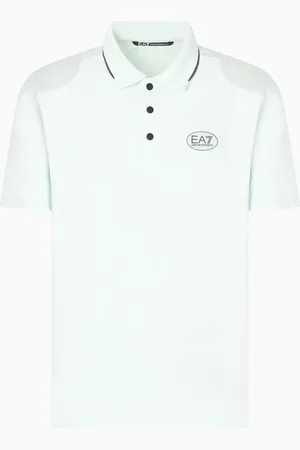 EA7 Golf Pro polo shirt in VENTUS7 technical fabric