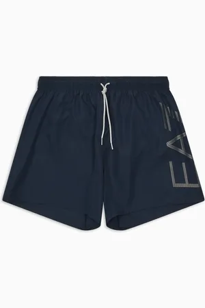 EA7 Swim trunks with oversized logo