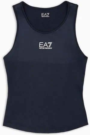 EA7 Tennis Pro Girl top in VENTUS7 technical fabric
