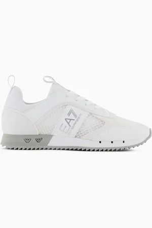 EA7 Black and Carbon Sneakers