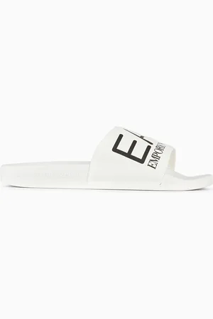 EA7 Sliders with oversized logo
