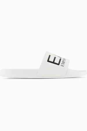 EA7 Slides with oversized logo