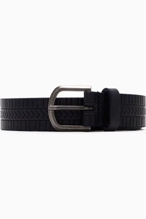 Giorgio Armani Embellished leather belt