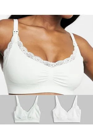 Lindex BRA SEAMLESS - Push-up bra - white 