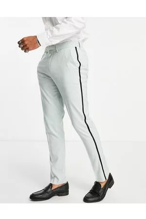 ASOS Men Skinny Pants - Skinny tuxedo suit pants in