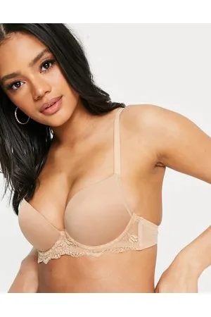 ASOS DESIGN padded plunge t-shirt bra with underwire
