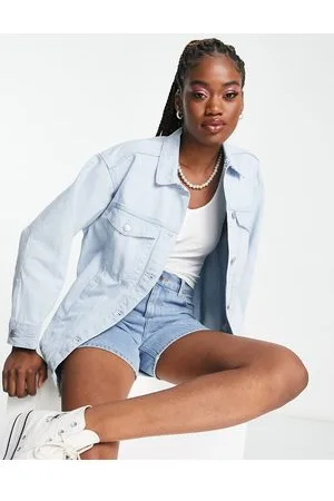 Monki discount denim shirt