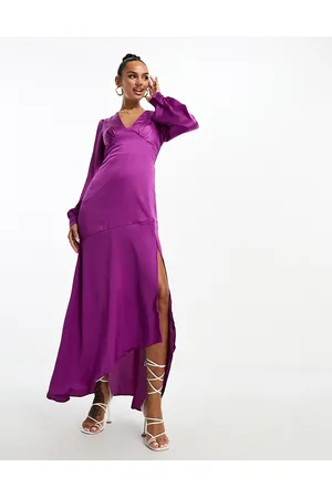 Liquorish Jacquard Satin Long Pajama Set