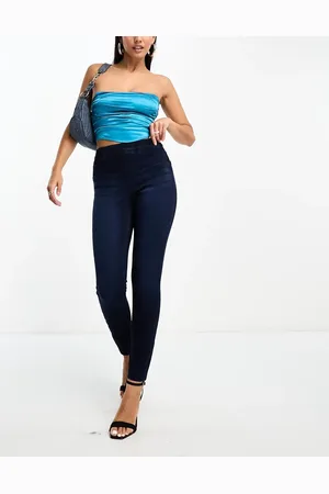 Spanx Ankle grazer jean-ish leggings in