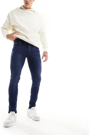 JACK & JONES Essentials Glenn slim fit jeans in indigo