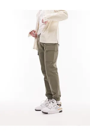 Topman Skinny two pocket cargo pants in khaki