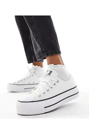 Converse Chuck Taylor All Star platform canvas sneakers in
