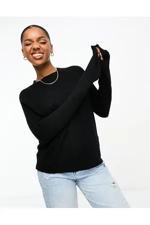 Pieces® High neck sweater in
