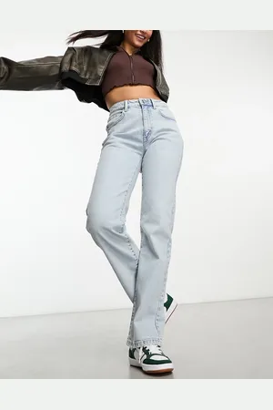 Cotton On Cotton On slim straight leg jeans in light wash denim