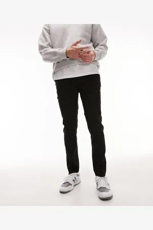 Topman Skinny smart pants with elastic waistband in