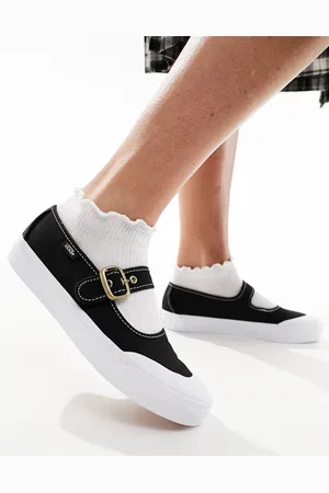 Vans Mary Jane sneaker flats in and white