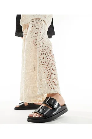 Pull&Bear Double strap sandals in