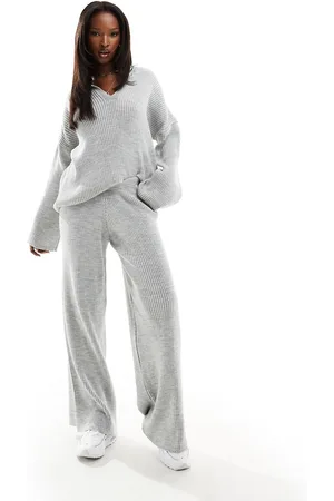 Kaiia Knit wide leg pants in - part of a set