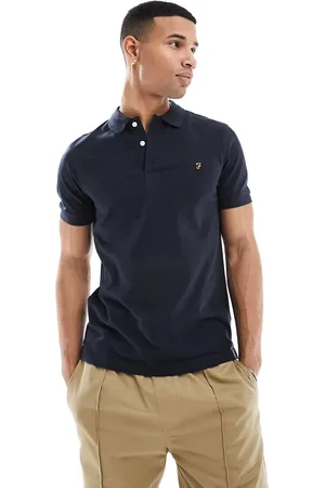 Farah Blanes short sleeve polo shirt in