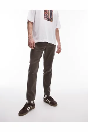 Topman Taper jeans in dark olive