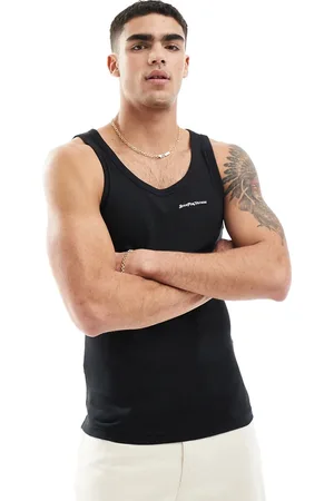 Good For Nothing Ribbed branded tank top in