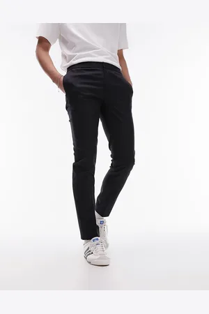 Topman Elasticized waist jogger pants in