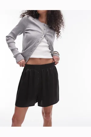 Topshop Satin boxer shorts in - part of a set